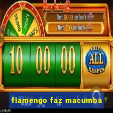 flamengo faz macumba